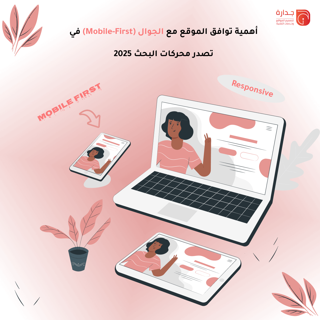 أهمية توافق الموقع مع الجوال (Mobile-First) في تصدر محركات البحث 2025