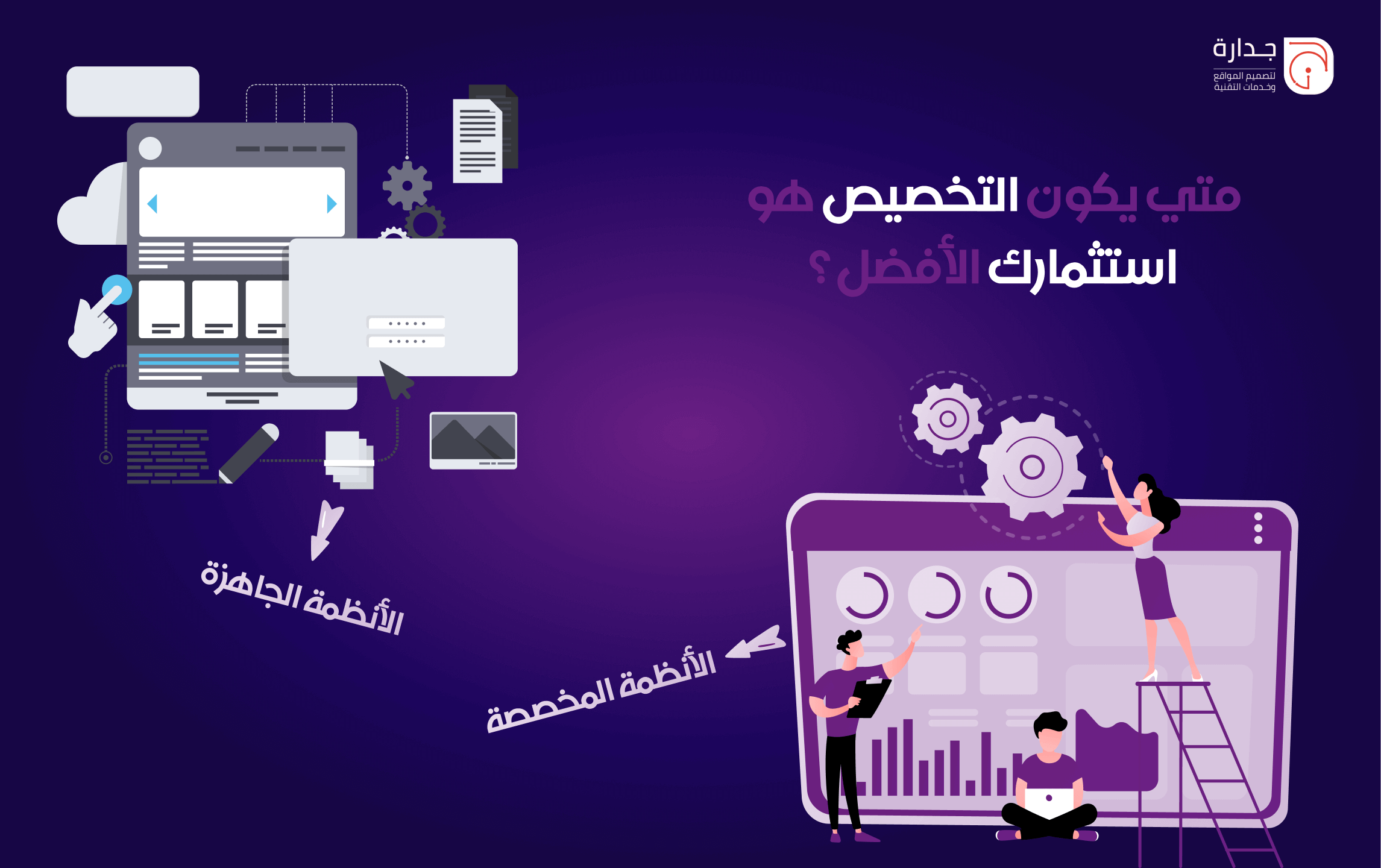 برمجة الأنظمة المخصصة مقابل الأنظمة الجاهزة: متى يكون التخصيص هو استثمارك الأفضل؟